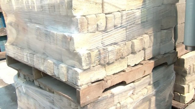 Wrapping Plastic Around Brick Masonry