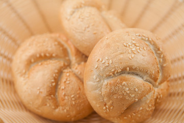 Sesame buns