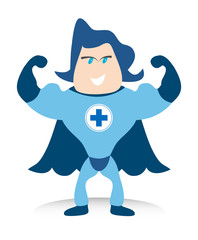 The Bluecross Superhero