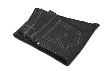 jeans isolated on white background