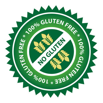 100% Gluten Free Food Label