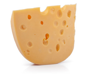 Cheese with hole