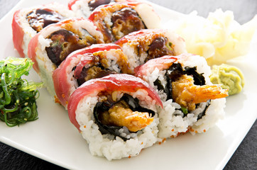 sushi rolls