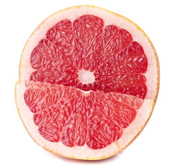 Grapefruit with slices.