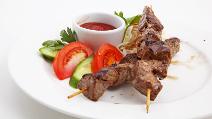 Meat with vegetables