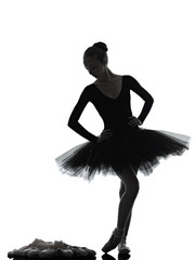 young woman ballerina ballet dancer dancing © snaptitude