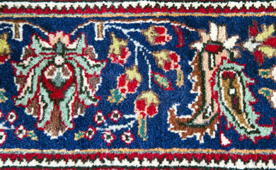 texrure with ancient floral designs