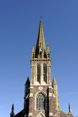 Fototapeta na wymiar Breton kościół