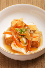 厚揚げのあんかけ