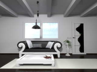 modern white furniture