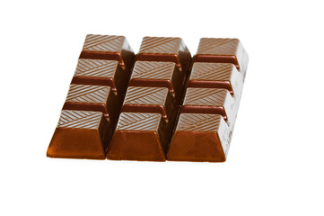 the chocolate is sweet