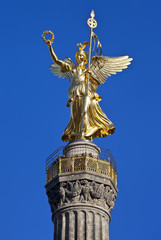 Fototapeta na wymiar Siegessaule, Kolumna Zwycięstwa, Berlin