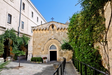 Fototapeta na wymiar The Church of the flagellation (Jerusalem)
