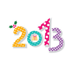 New year 2013, vector EPS10