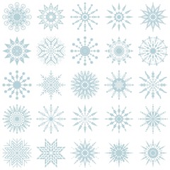 Snowflakes Set