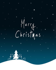 Fototapeta premium xmas card