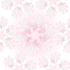 Centle pink seamless pattern