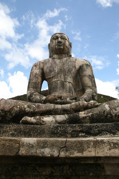 Buddhafigur in Polonnaruwa - Sri Lanka