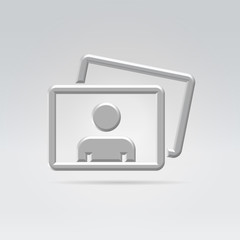Personal foto album content icon