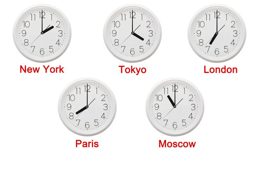 Clock and time zones