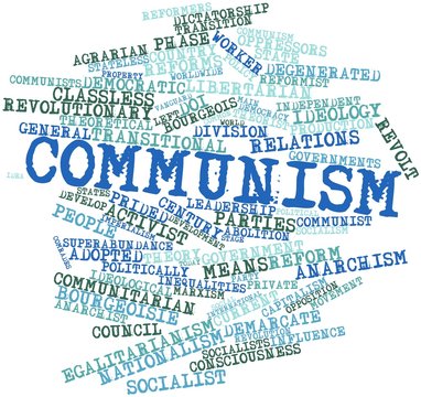 Word cloud for Communism