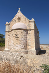 Fototapeta na wymiar Klasztor Toplou na Crete island w Grecji.