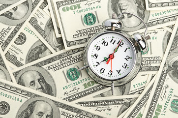 Time - money. Business concept