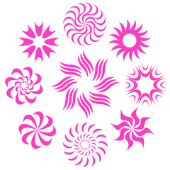 Circular Logo Elements