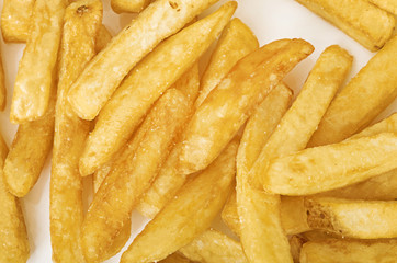 a pile of french fries