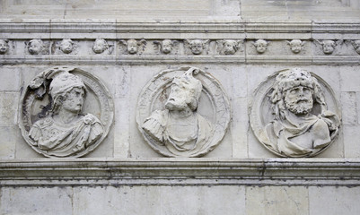 Roman sculptures