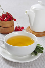 Herbal sage tea