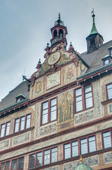 Fototapeta na wymiar Ratusz na Rynku w Tybinga, Niemcy