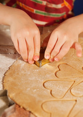 Christmas bakery preparation