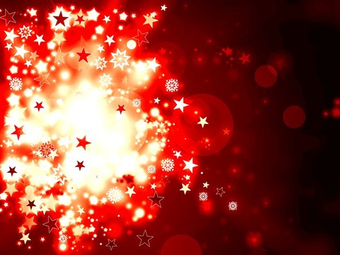 Abstract christmas red background