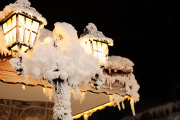 Naklejka premium Street lamp