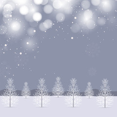 Fototapeta na wymiar Beautiful snowflakes background for Merry Christmas celebration.