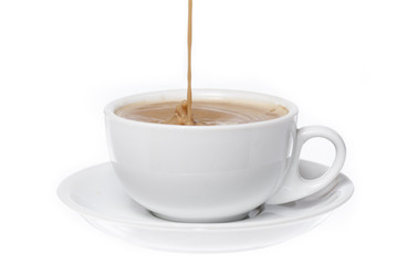 Tea Pouring With Splash.