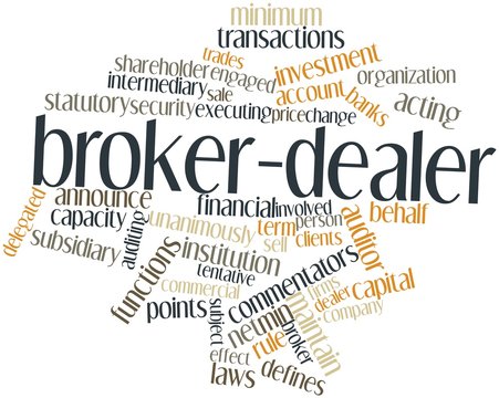 Word cloud for Broker-dealer