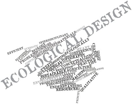 Word cloud for Ecological design