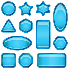 Set blue buttons