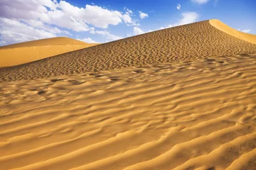 Fototapete Rund Sahara desert - Douz, Tunisia. © mrks_v