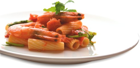 pasta e gamberi