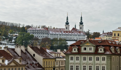 Naklejka na ściany i meble Rodzaj na klasztoru Strahov, Praga