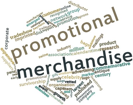 Word cloud for Promotional merchandise