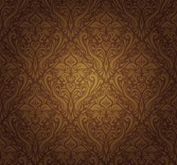 Fototapety  dark brown  vintage wallpaper design