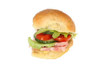 Ham salad roll