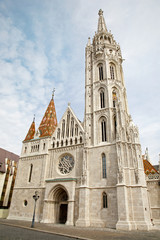 Fototapeta na wymiar Budapeszt - gotycka katedra św Mateusza