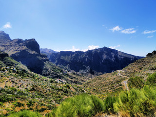 Fototapeta na wymiar Masca (Teno Mountains), Teneryfa, Wyspy Kanaryjskie, Hiszpania