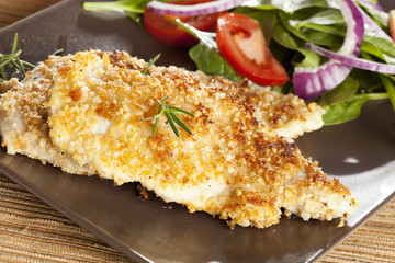 Organic Homemade Breaded Chicken