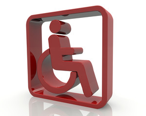 Icono silla de ruedas